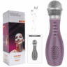 Wireless karaoke microphone and speaker Q007