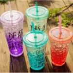 Summer Water & Juice Pots Ice Straw Cup