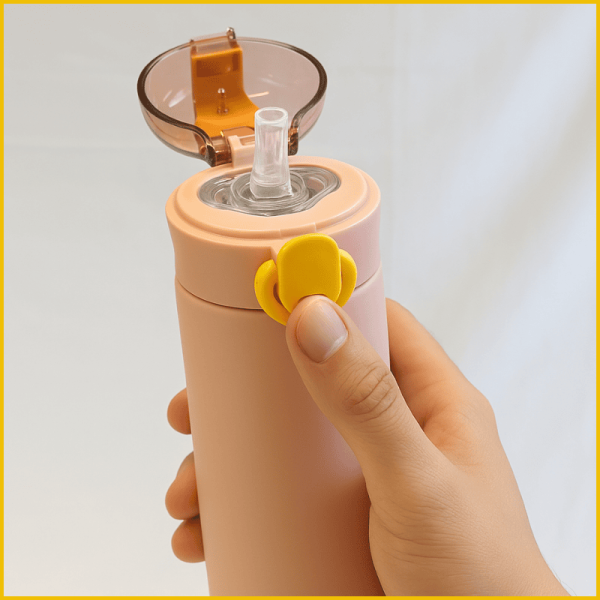 Stainless Steel Thermotolerant Water Bottle (500ml) | Hot & Cool - Image 4