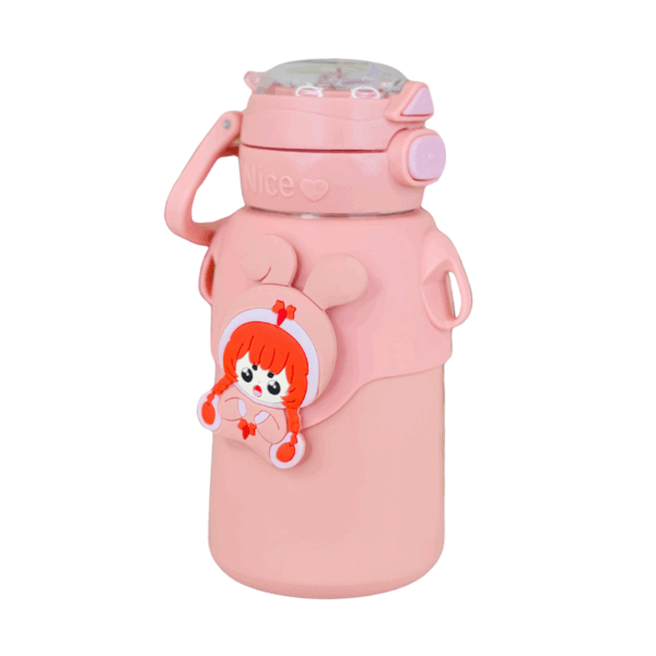 Stainless Steel Kids Water Bottle with INSULATED SIPPER 500ml