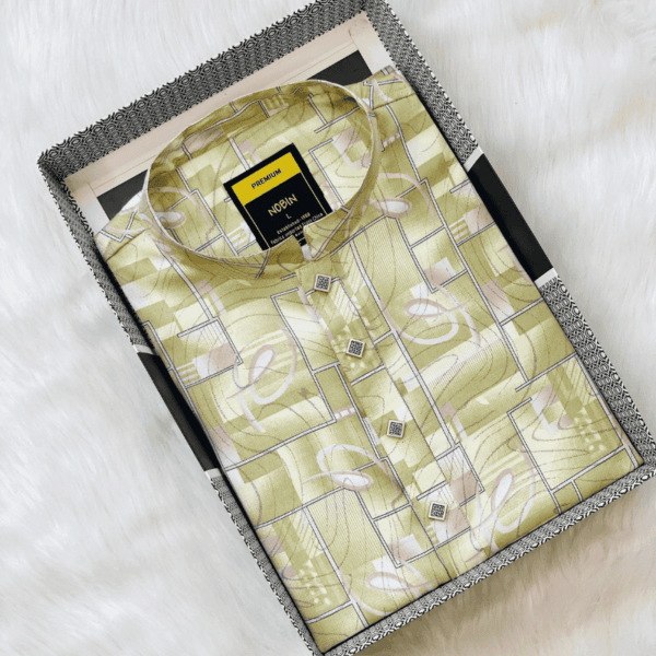 Cotton Casual Panjabi For Men | NOBIN - Image 3