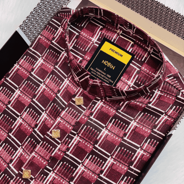 Cotton Casual Panjabi For Men | NOBIN - Image 2