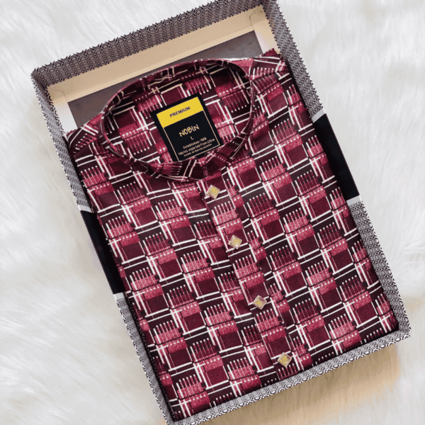 Cotton Casual Panjabi For Men | NOBIN - Image 3
