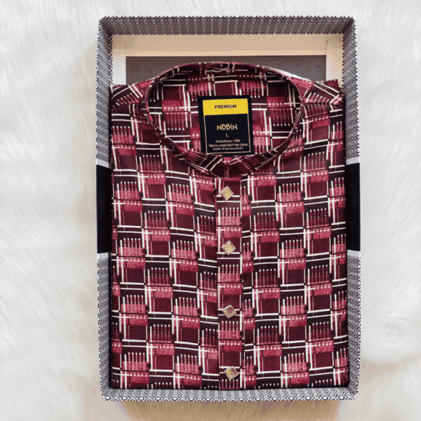 Cotton Casual Panjabi For Men | NOBIN