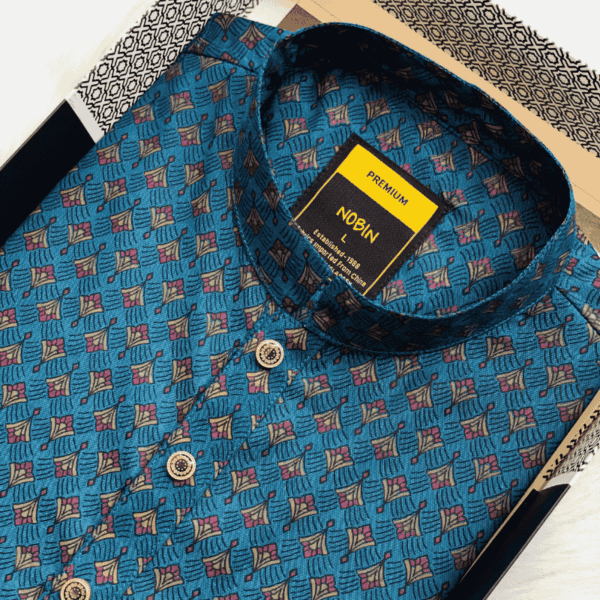 Cotton Casual Panjabi For Men | NOBIN - Image 2