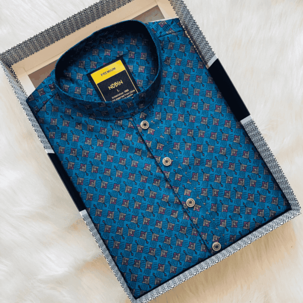 Cotton Casual Panjabi For Men | NOBIN - Image 3