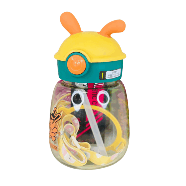 Baby Infant Cartoon Drinking Cup with Handle Bounce 370ML - Image 2