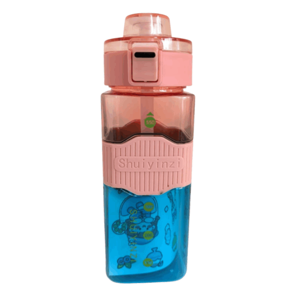Sporty Removable Filter Water Bottle With Straw 550ml - Image 5