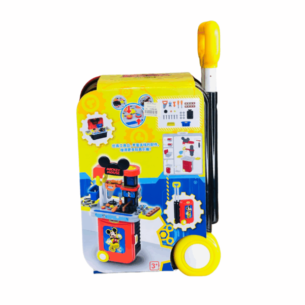 Trolley Suitcase Disney Mickey Mouse Cooking Kitchen Set 2 IN 1 Home Toys | Baby Toy For Children’s - Image 2