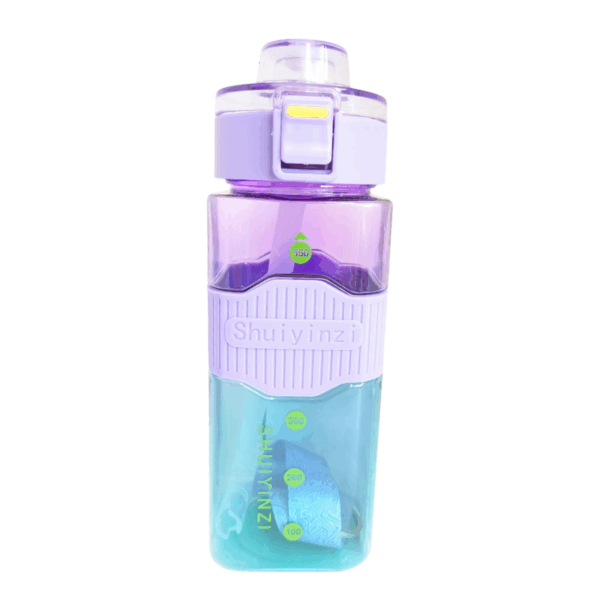 Sporty Removable Filter Water Bottle With Straw 550ml - Image 7
