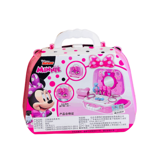 Disney Minnie Mouse Portable Box Beauty Make-up Set Toys | Baby Toy For Your Children’s - Image 2