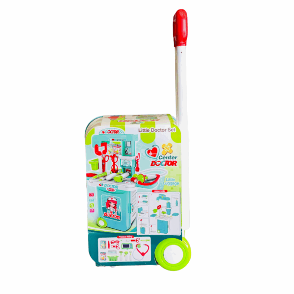 Little Luggage Center Doctor Medical Kits Toy Set 2 IN 1 Home Toys | Baby Toy For Children’s - Image 2