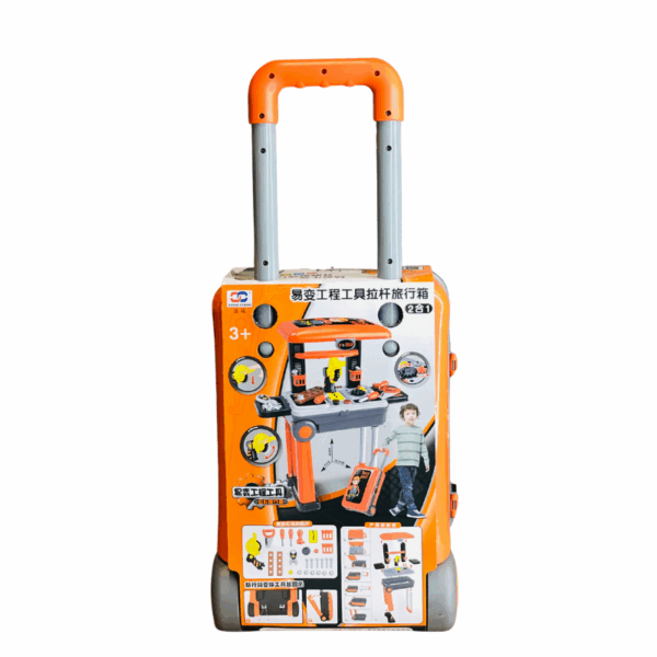 Little Luggage 8 pcs Deluxe Tools Kits Toy Set 2 IN 1 Home Toys | Baby Toy For Children’s - Image 2