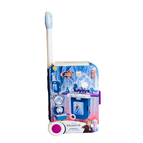 Little Luggage 8 Pcs DISNEY FROZEN 2 Dressing Table Set 2 IN 1 Home Toys | Baby Toy For Children’s
