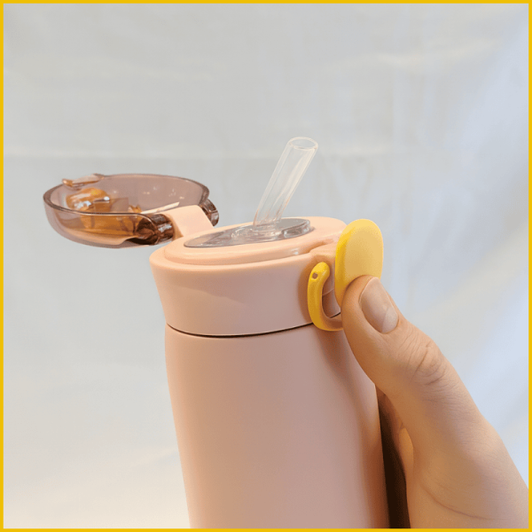 Stainless Steel Thermotolerant Water Bottle (500ml) | Hot & Cool - Image 5