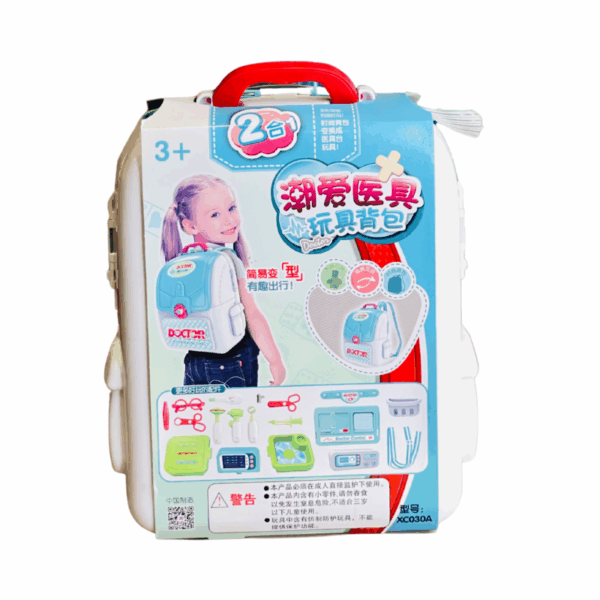 Portable 20 pcs Doctor Backpack Playset Toy | Funny Simulation Toys Doctor for Kids