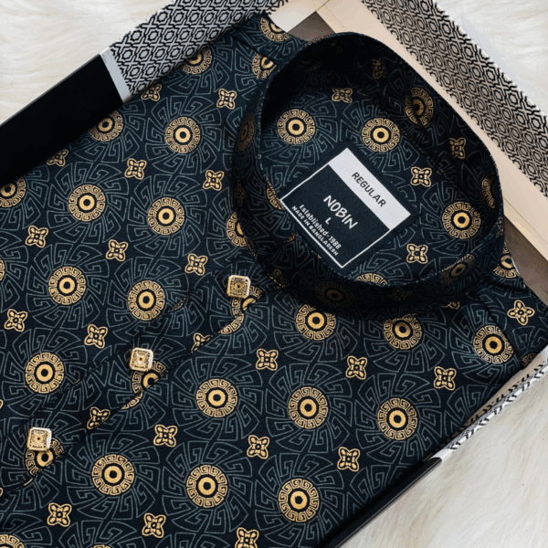 Nobin Cotton Casual Panjabi For Men | NOBIN - Image 2