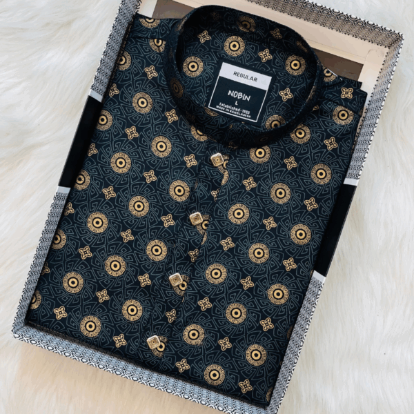 Nobin Cotton Casual Panjabi For Men | NOBIN - Image 3