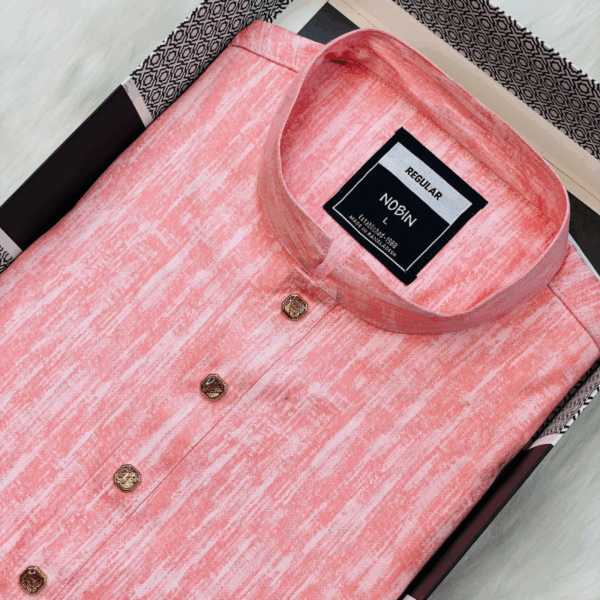 Nobin Cotton Casual Panjabi For Men | NOBIN - Image 3