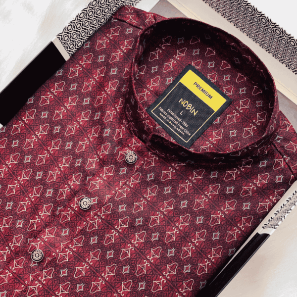 Nobin Cotton Casual Panjabi For Men | NOBIN - Image 3