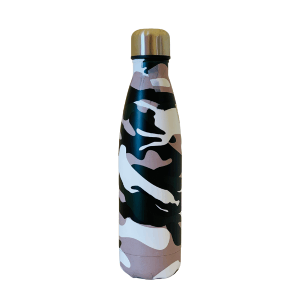 Stainless Steel Portable Water Flask Camouflage Pattern 750ML - Image 3