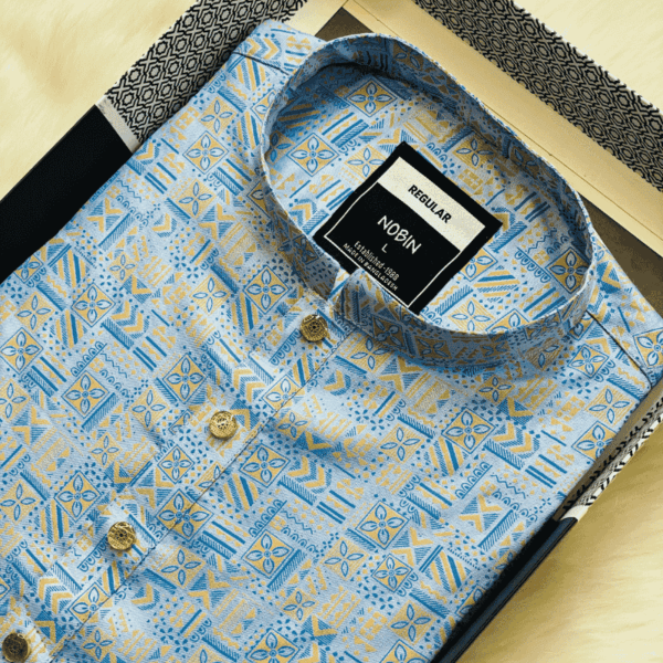 Nobin Cotton Casual Panjabi For Men | NOBIN - Image 2
