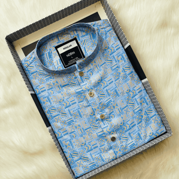 Nobin Cotton Casual Panjabi For Men | NOBIN - Image 3