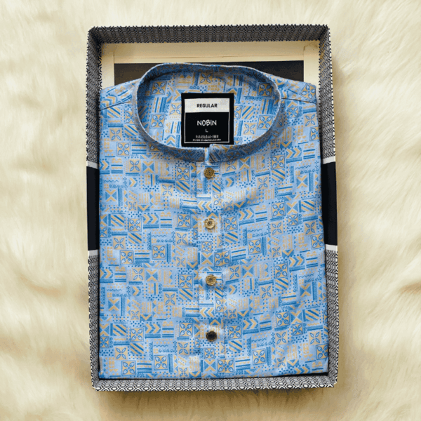Nobin Cotton Casual Panjabi For Men | NOBIN