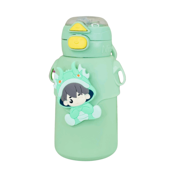 Kids Water Bottle with INSULATED SIPPER Stainless Steel 500ml