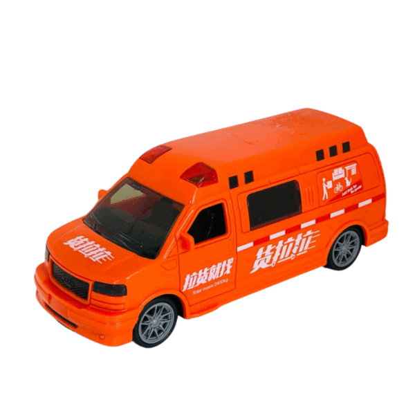 Rescue Ambulance Police Back Sound And Light Car Toys