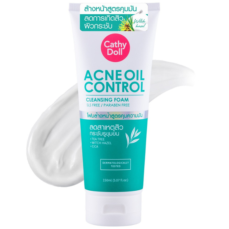 Cathy Doll Acne Oil Control Cleansing Foam 150ml