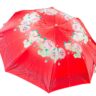 Sophisticated Flower Printed Fold Auto Close High Quality Umbrella