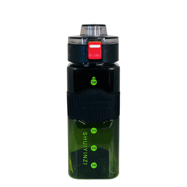 Sporty Removable Filter Water Bottle With Straw 550ml
