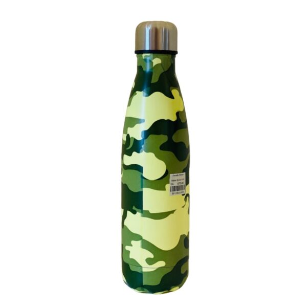 Stainless Steel Portable Water Flask Camouflage Pattern 500ML