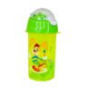 Cartoon Printed Kids Water Bottle with Straw 500ml