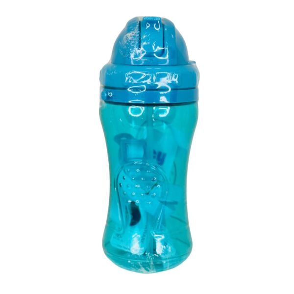 ICY Happy Kido Baby Water Bottle With Straw 450ml - Image 2