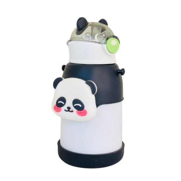 Panda Stainless Steel Kids Water Bottle 500ml - Image 3