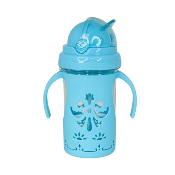 Kids Double Handle Mum Pot Water Bottle 400ml