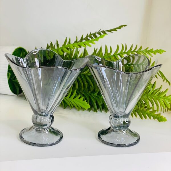 YUJING Crystal Glass Ice Cream Bowl 180ml