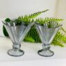 YUJING Crystal Glass Ice Cream Bowl 180ml