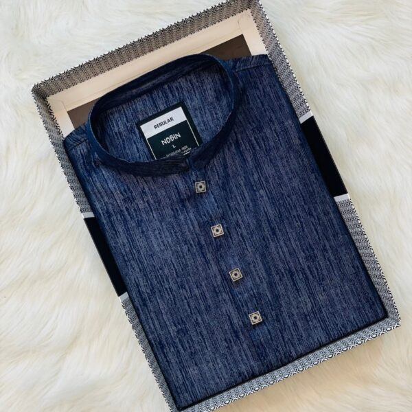 Nobin Cotton Regular Fit Panjabi For Men | NOBIN - Image 2