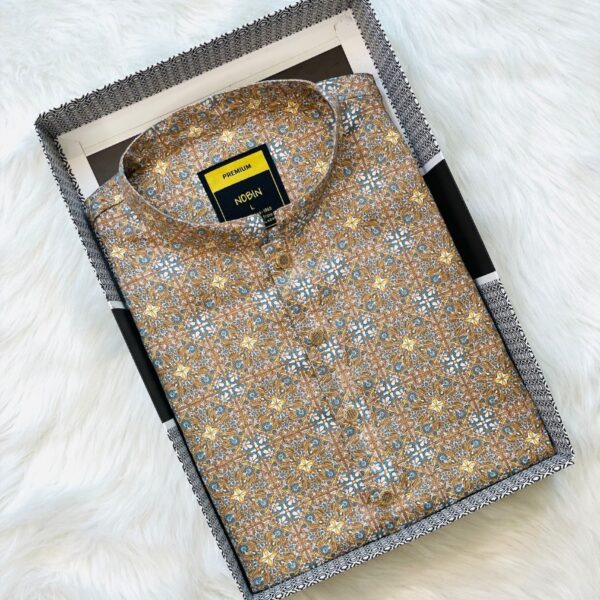 Nobin Cotton Premium Fit Panjabi For Men | NOBIN - Image 2