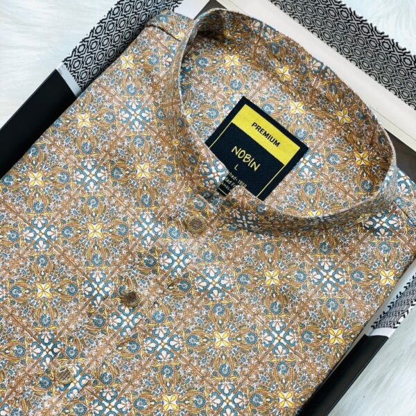 Nobin Cotton Premium Fit Panjabi For Men | NOBIN - Image 4