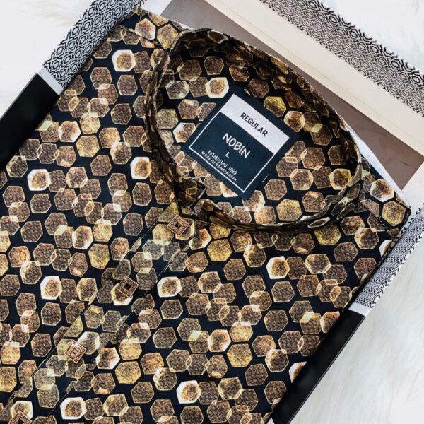 Nobin Cotton Regular Fit Panjabi For Men | NOBIN - Image 3