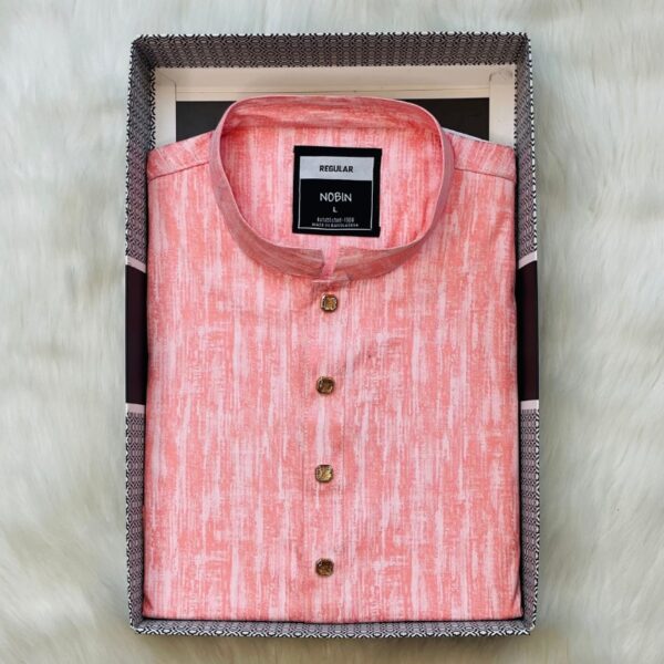 Nobin Cotton Casual Panjabi For Men | NOBIN