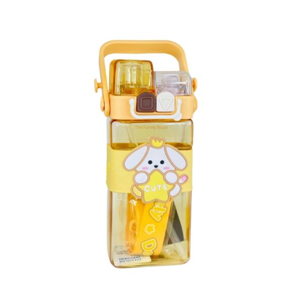 Eco-Friendly BPA Free Water Bottles with Straw  580ml