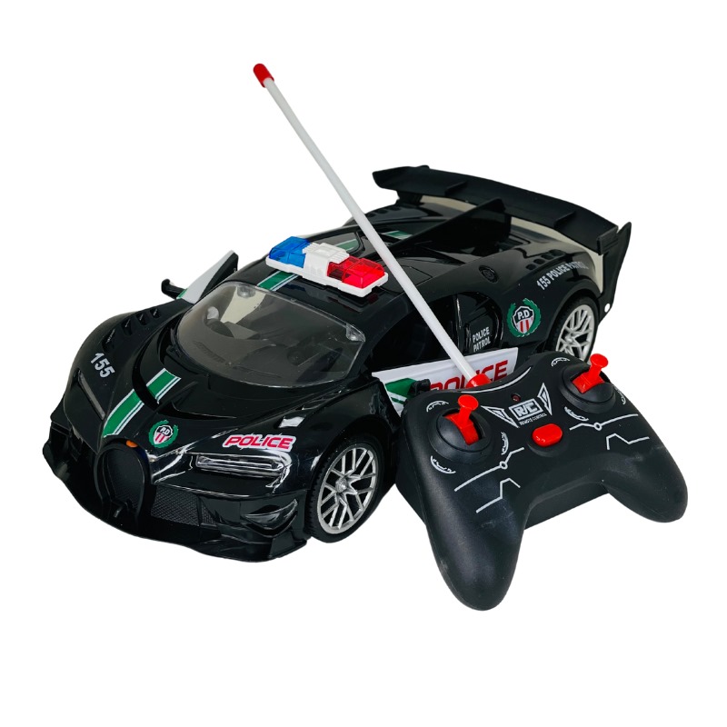 black remort car