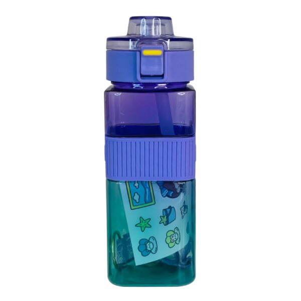 Sporty Removable Filter Water Bottle With Straw 550ml - Image 2