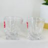 YUJING Crystal Fusion Shot Glasses 2 Pcs