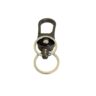 QIANGREN Dual Ring Premium Hook Metal Key Ring For Bike or Car
